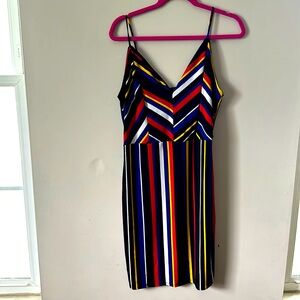 FASHION NOVA STRIPED DRESS